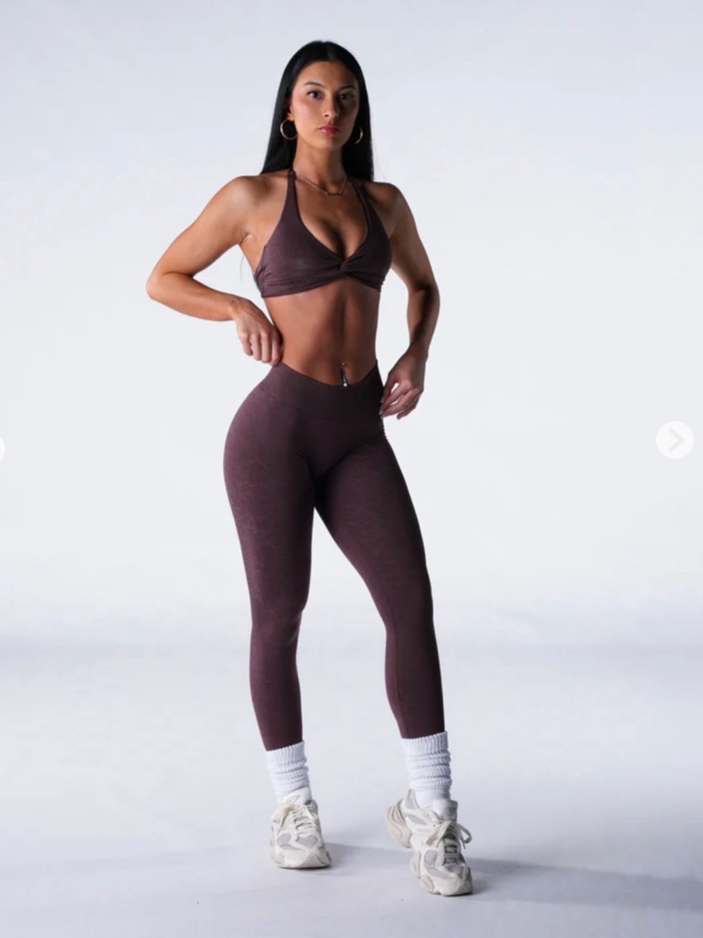 NVGTN Seamless Leggings deep Plum, Size Small, NWT, Sculpting, High Waisted